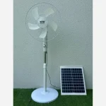 پنکه شارژی ایستاده بزرگ سولار YSH مدل SF-0901 با شارژ خورشیدی
